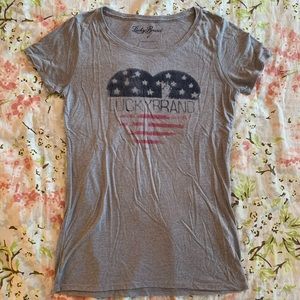 Lucky Brand Love America Tee